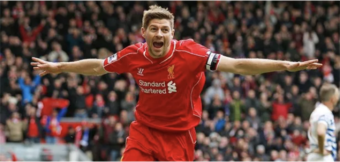 Lot 16 Steven Gerrard Personalised Liverpool Football Club Signed Shirt